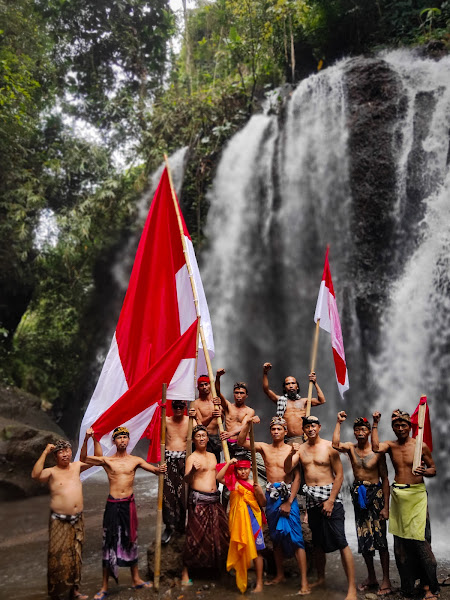 Yeh Bulan waterfall