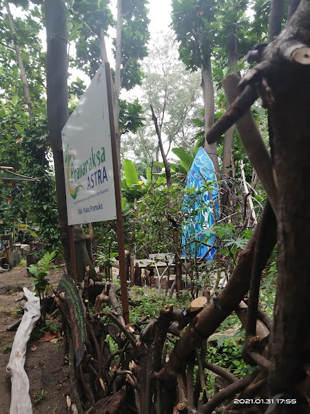 RUMAH LITERASI HIJAU PULAU PRAMUKA