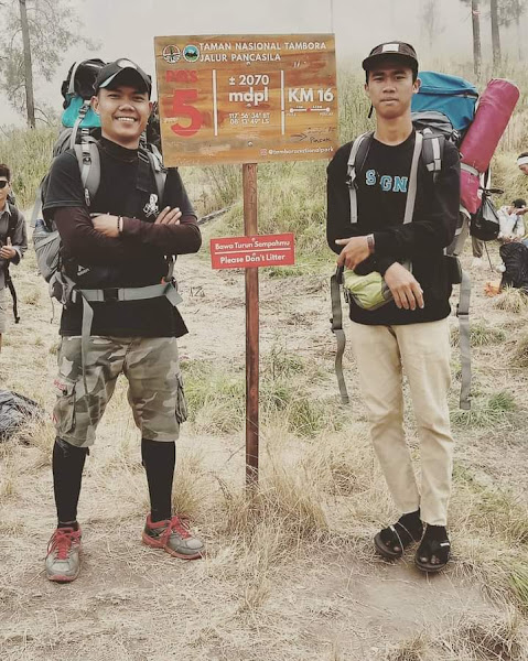 Pos 5 Jalur Pendakian Pancasila Gunung Tambora