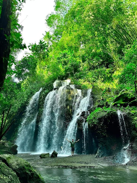 Yeh Bulan waterfall